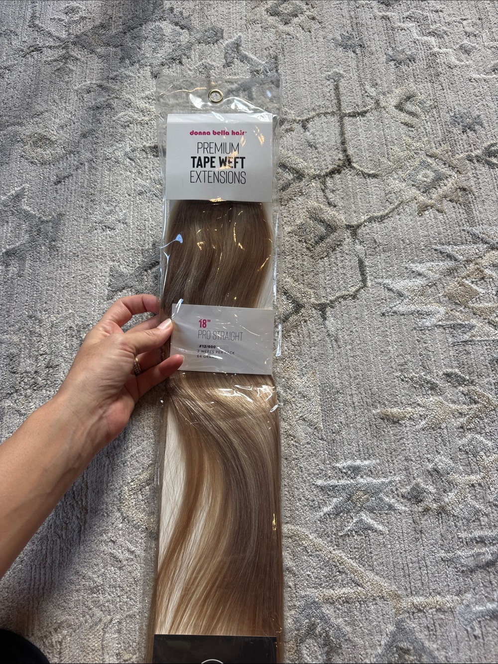 DONNA BELLA TAPE WEFT HAIR EXTENSIONS PACK